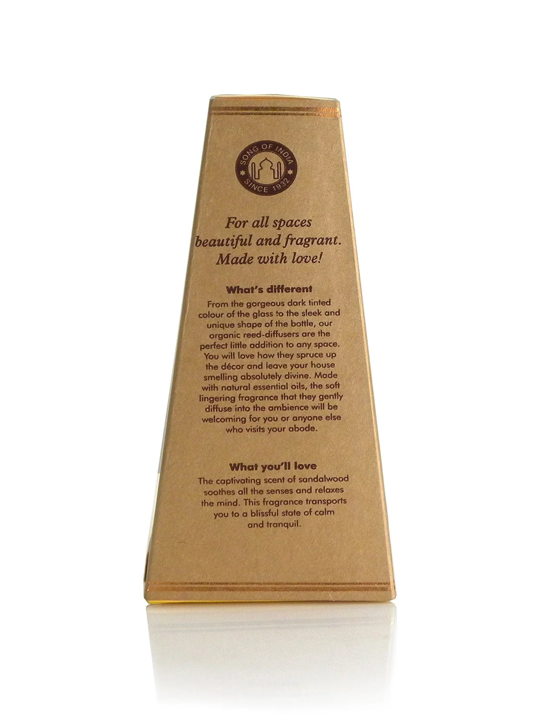Organic Goodness Reed Diffuser - Sandalwood
