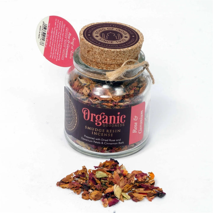 Rose & Geranium Organic Goodness Resin