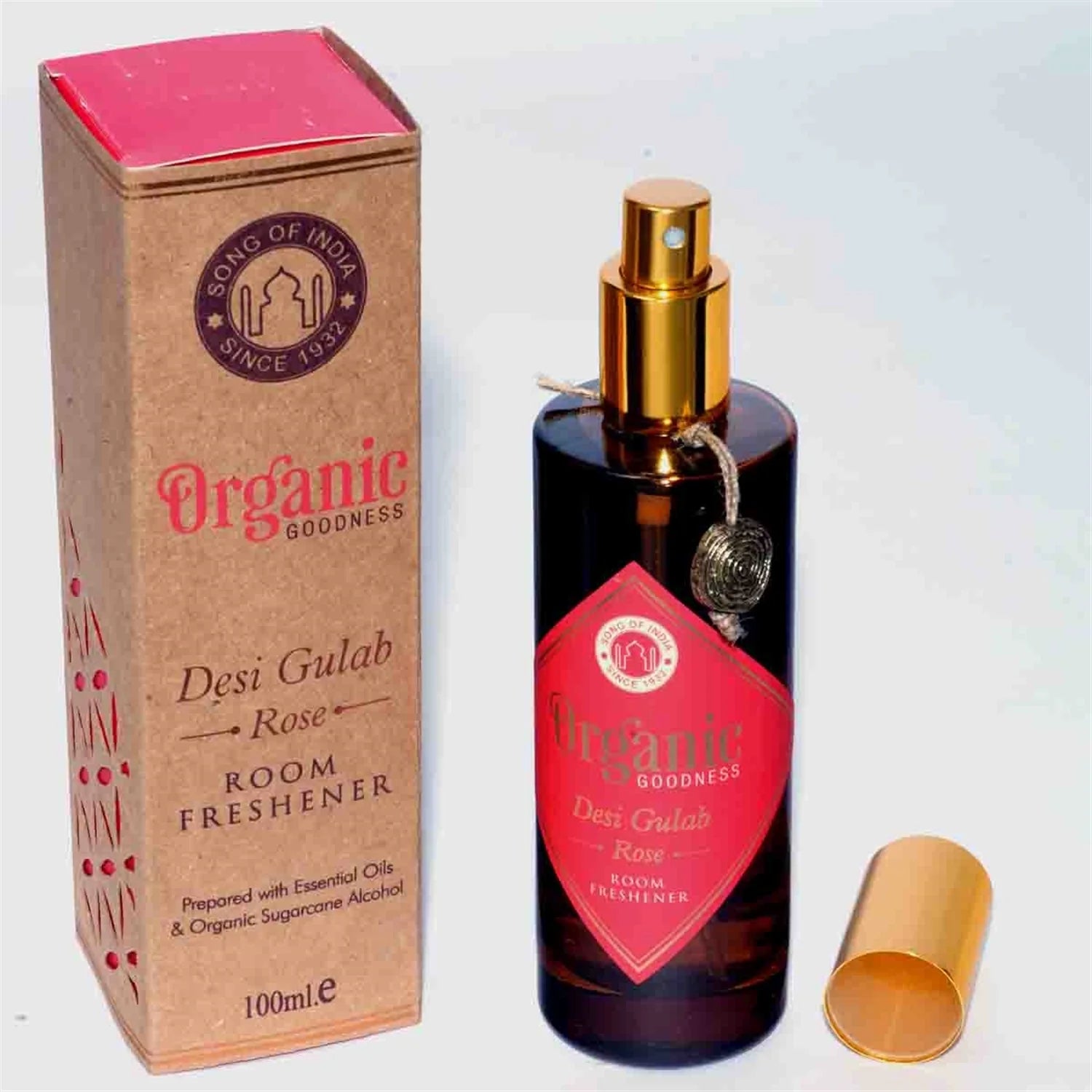 Desi Gulabh Rose  - Organic Goodness Room Freshener