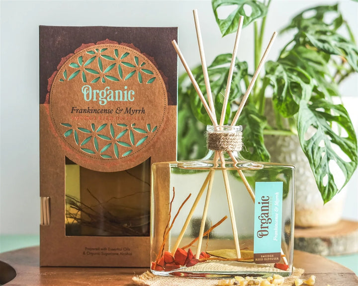 Organic Goodness Smudge Reed Diffuser - Frankincense & Myrrh