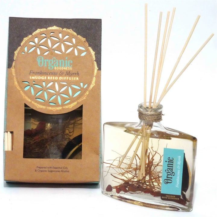 Organic Goodness Smudge Reed Diffuser - Frankincense & Myrrh