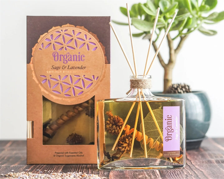 Organic Goodness Smudge Reed Diffuser - Sage & Lavender