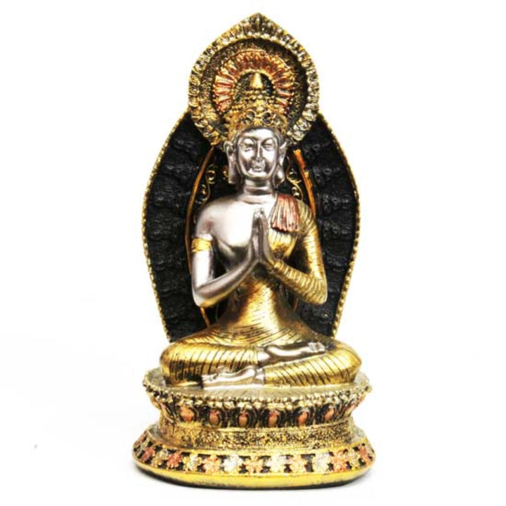 Buddha sitting on Alter