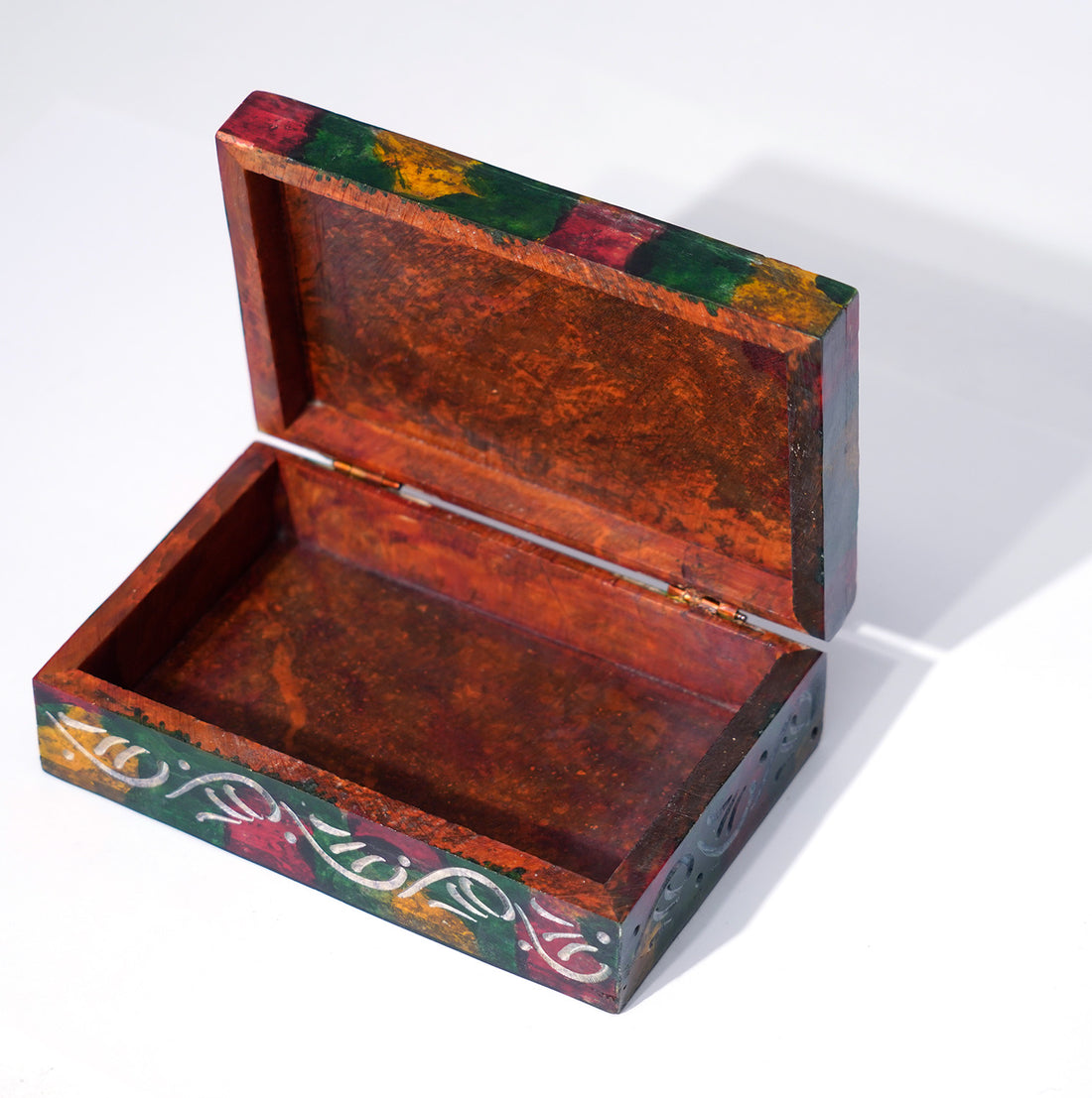 Lotus Meditation Keepsake Box | Decorative Storage Box for Crystals, Jewelry & Sacred Treasures
