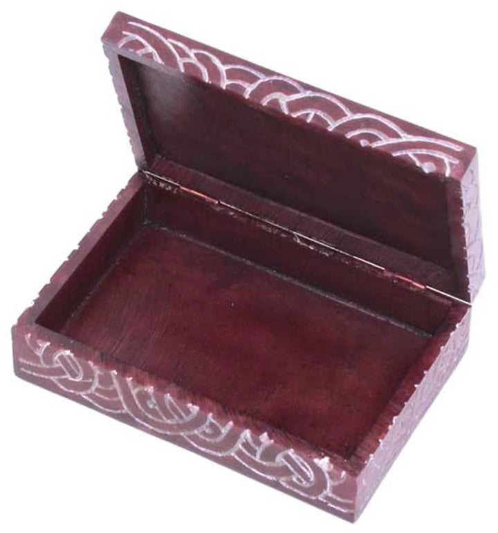 Stone Box - Om with celtic design