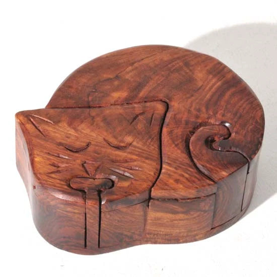 Cat Puzzle Box