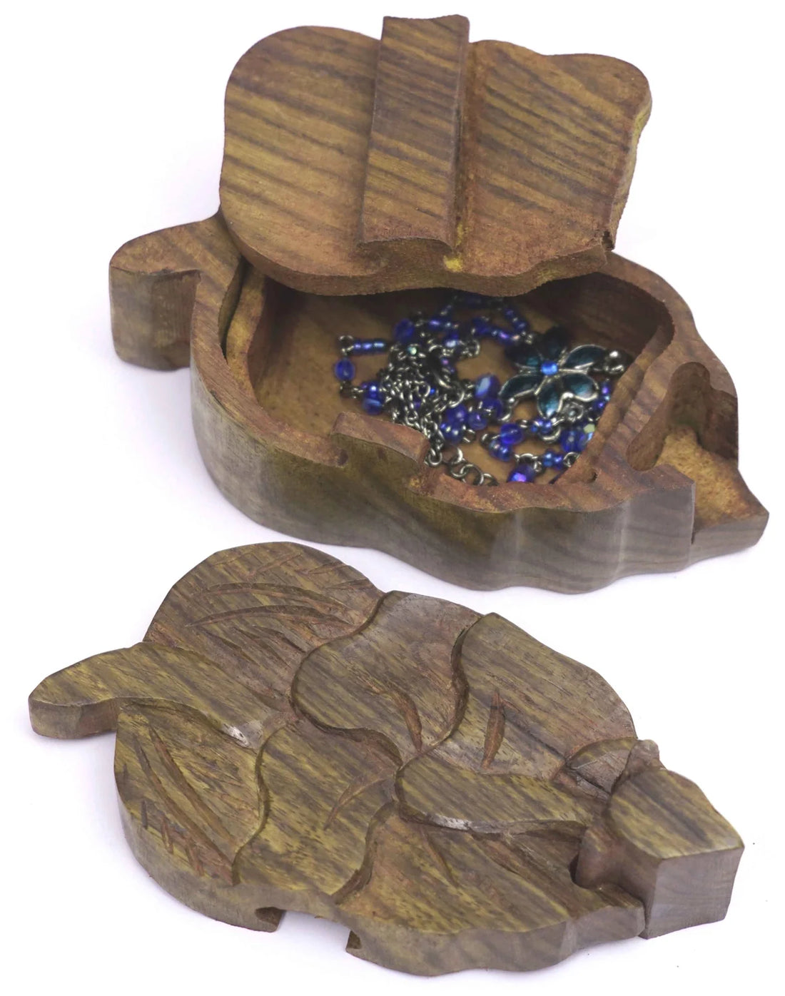 Leaf Puzzle Box