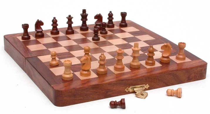 Wood Chess Set - 8"
