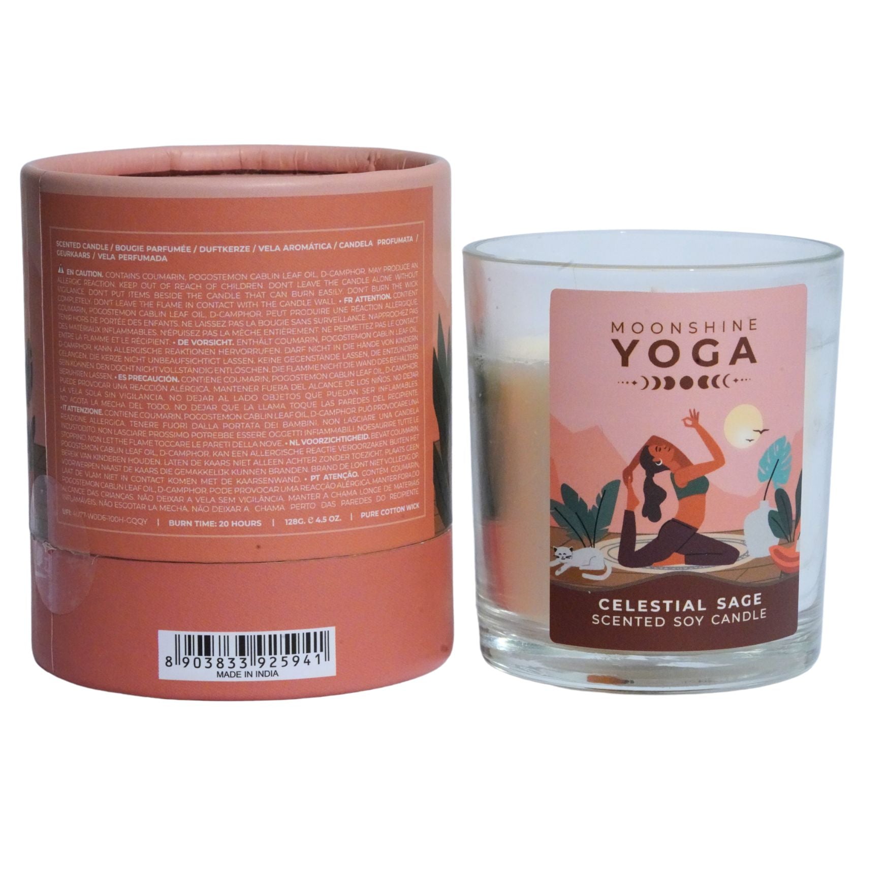 Celestial Sage -- Yoga Candle in gift box