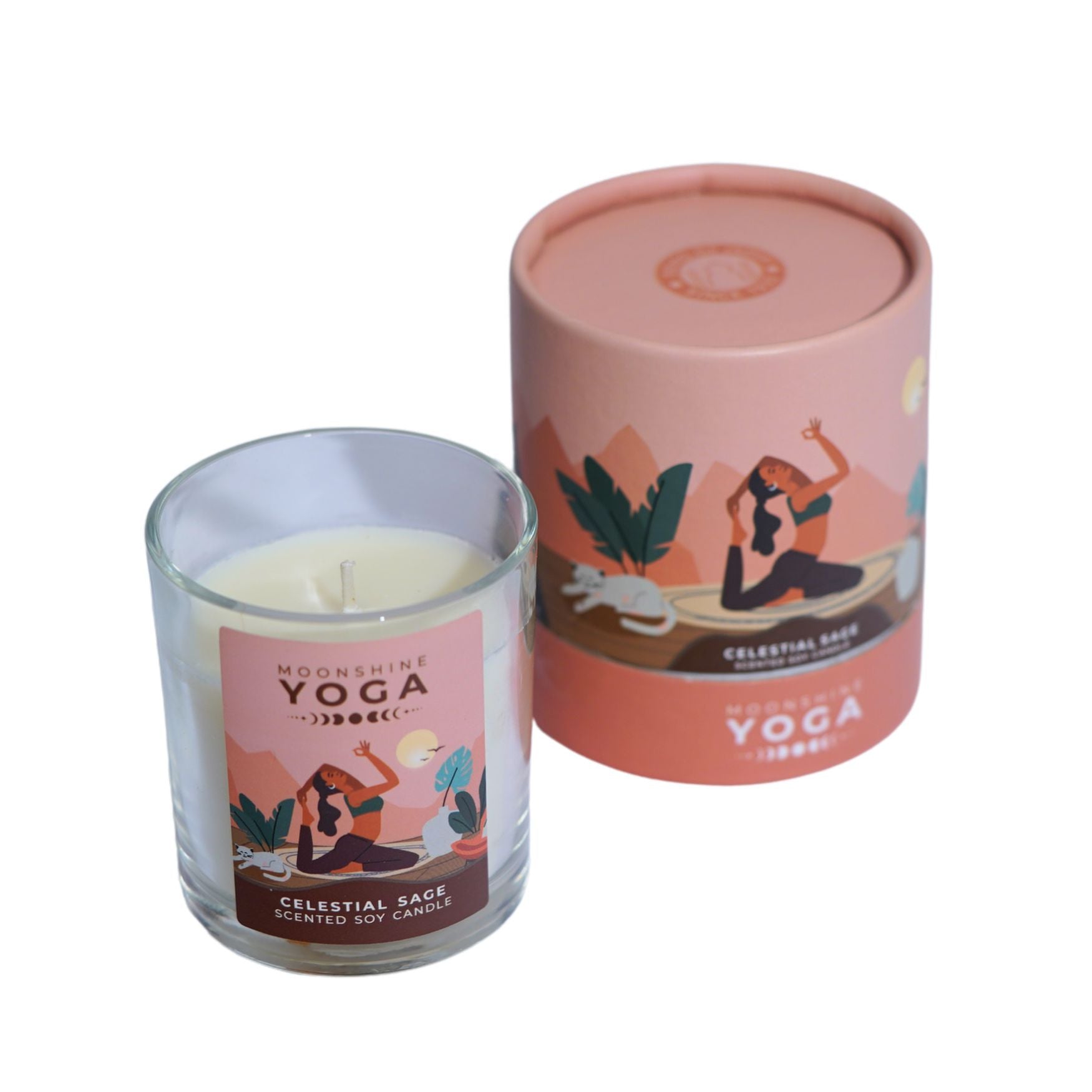 Celestial Sage -- Yoga Candle in gift box