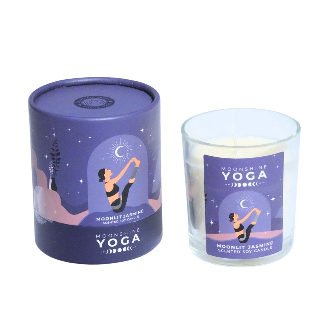 Moonlit Jasmine -- Yoga Candle