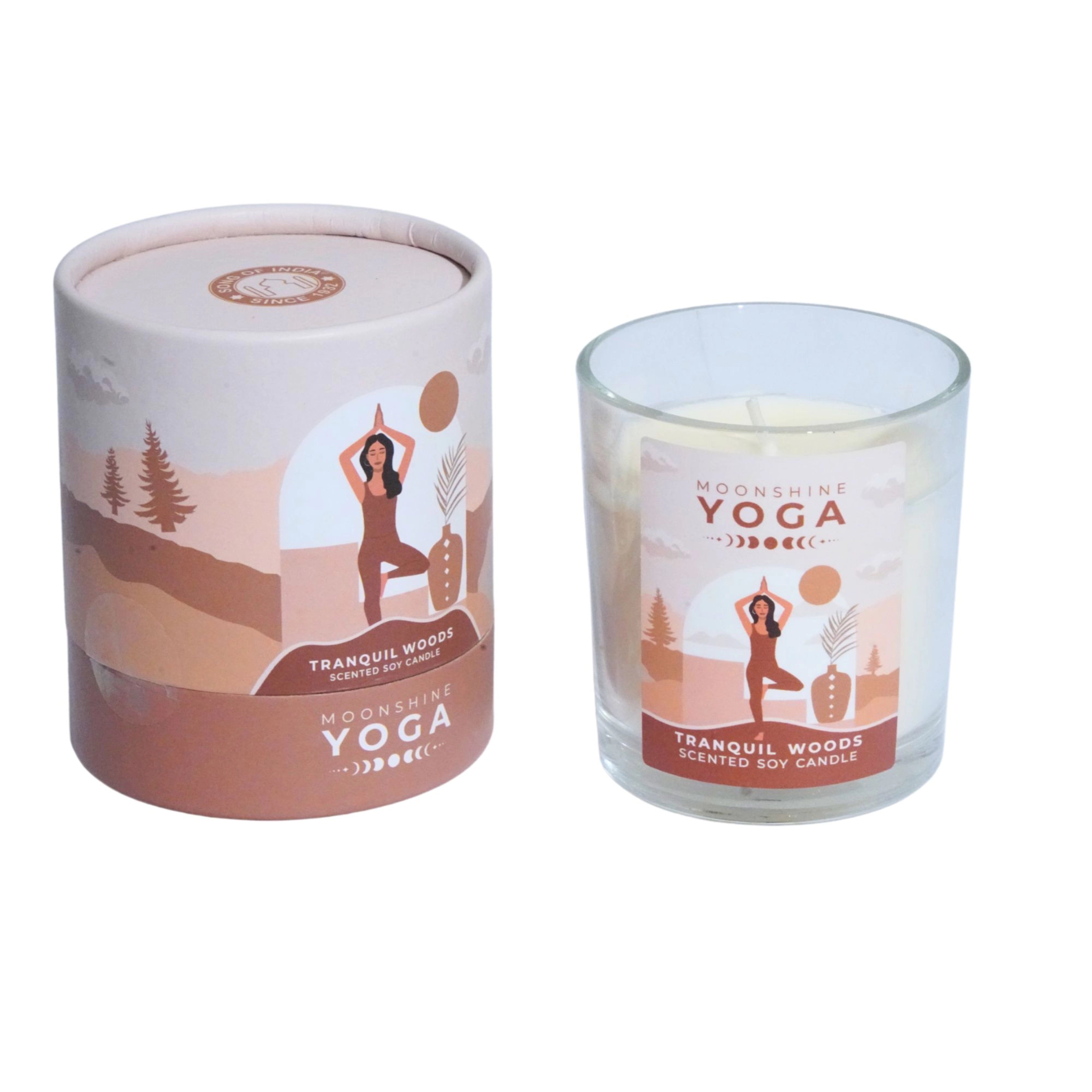 Tranquil Woods -- Yoga Candle in gift box