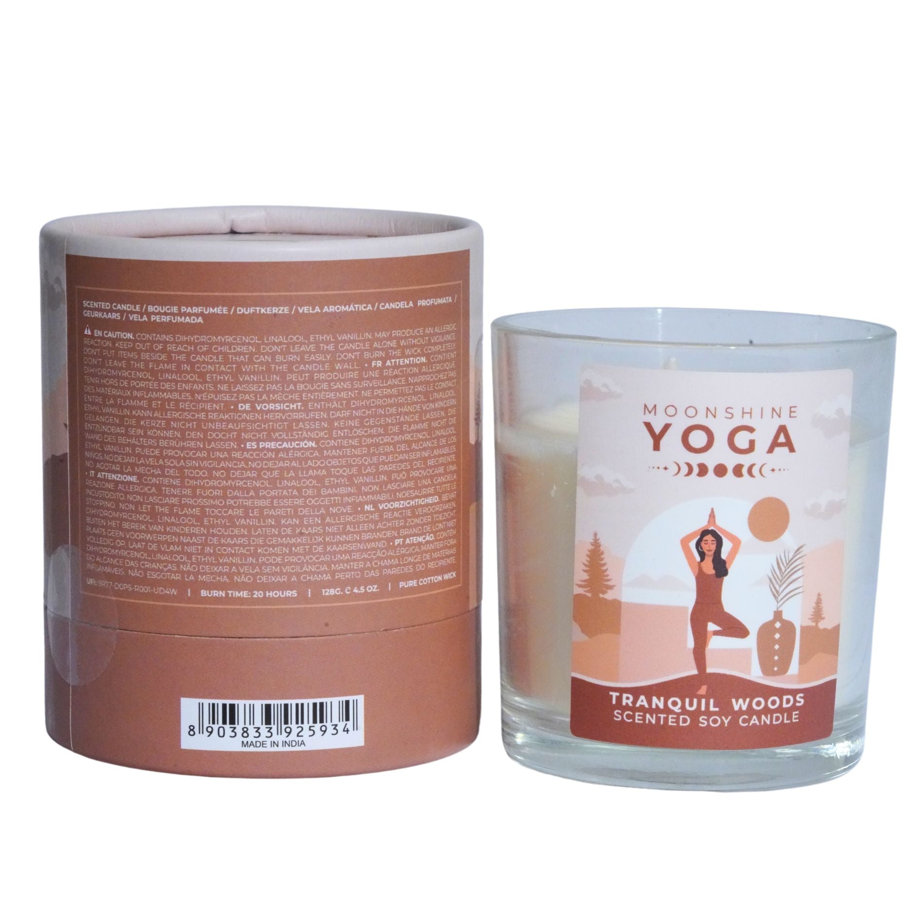 Tranquil Woods -- Yoga Candle in gift box