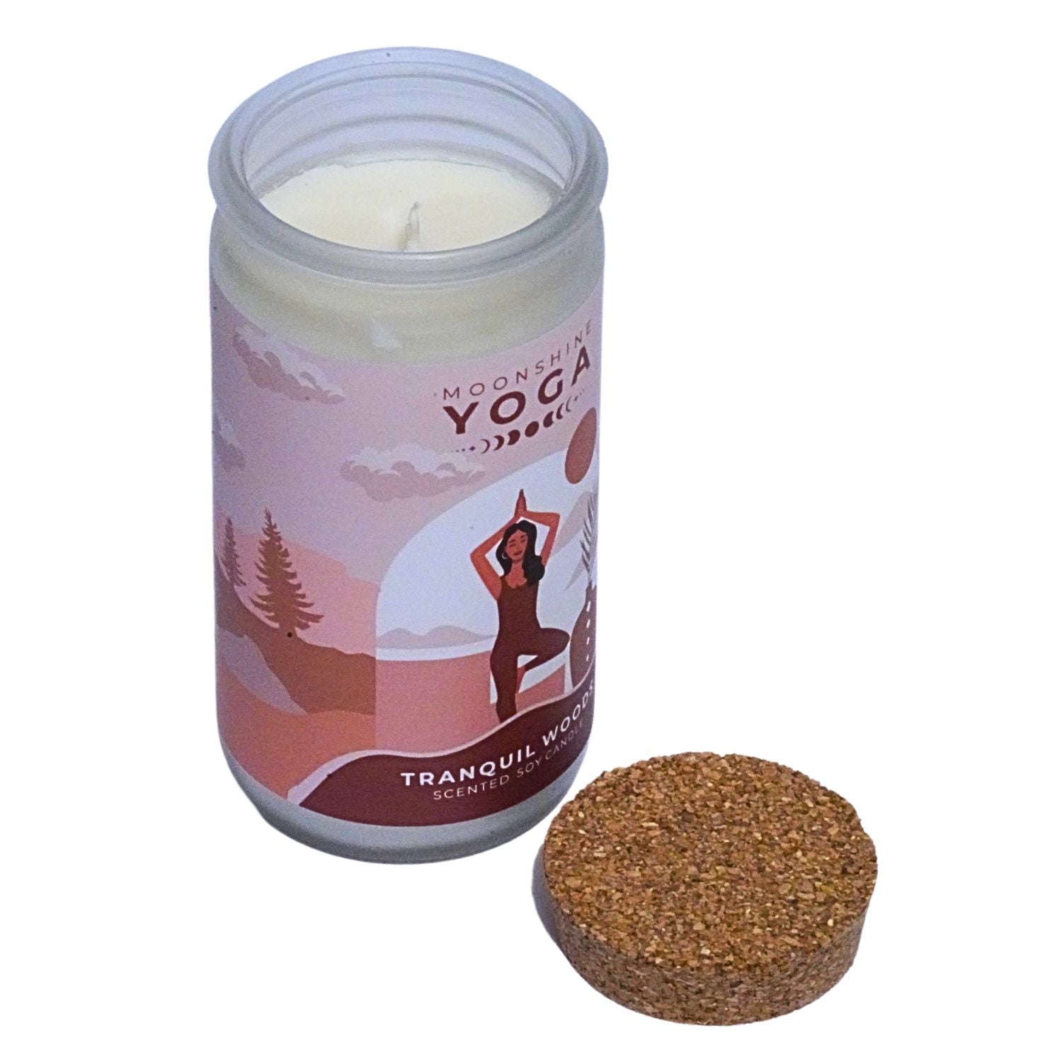 Moonshine Yoga – Tranquil Woods Soy Candle