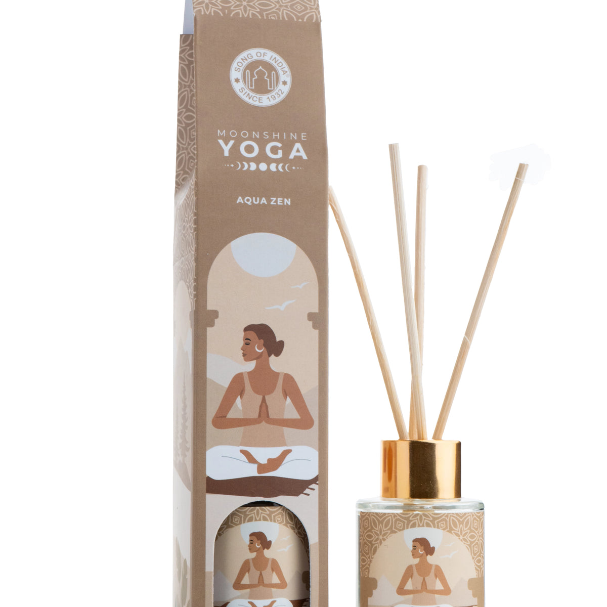 Aqua Zen -- Yoga Reed Diffuser – Song of India