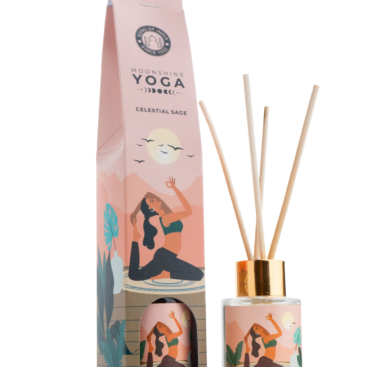 Celestial Sage -- Yoga Reed Diffuser – Song of India