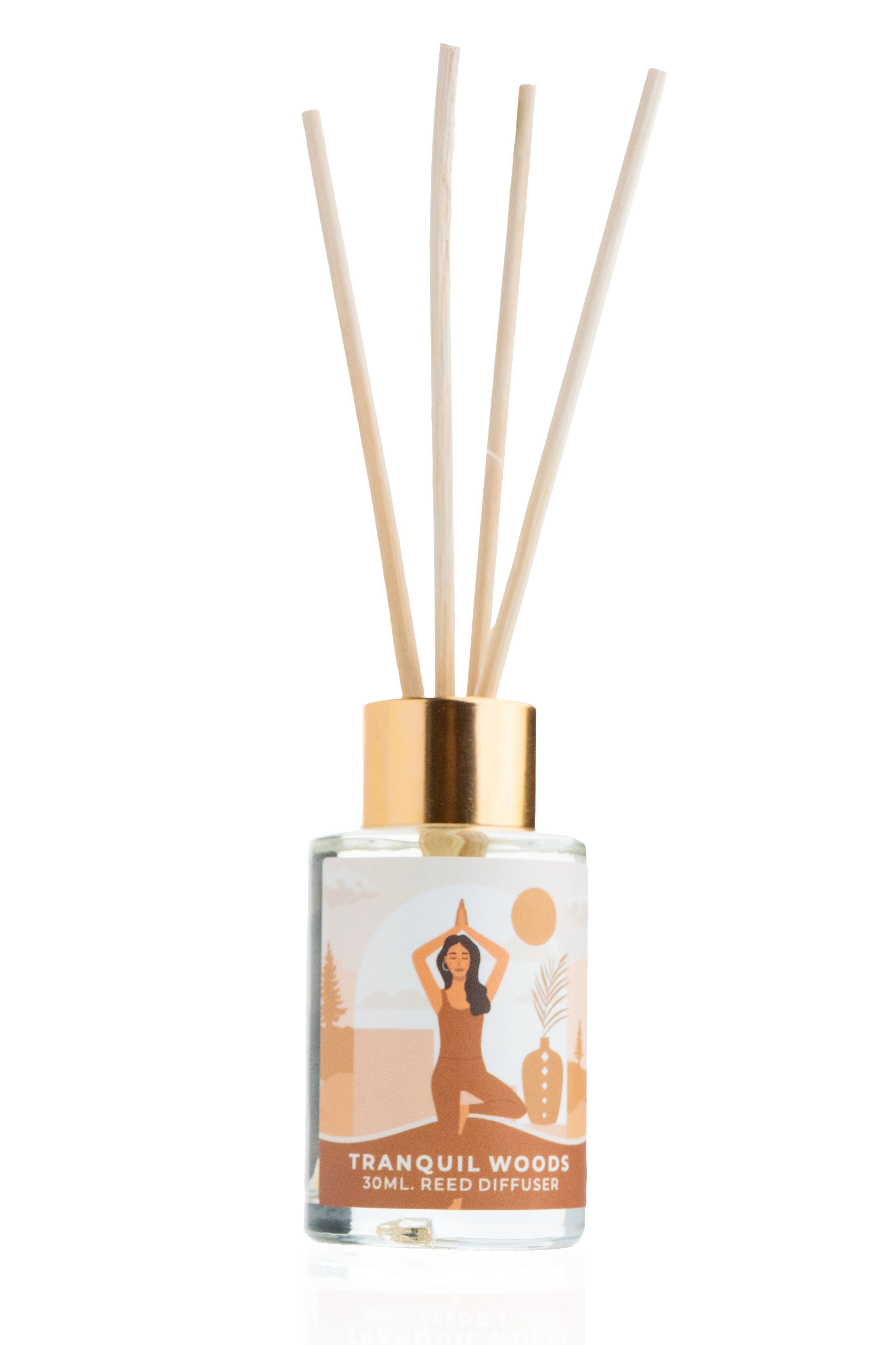 Tranquil Woods -- Yoga Reed Diffuser
