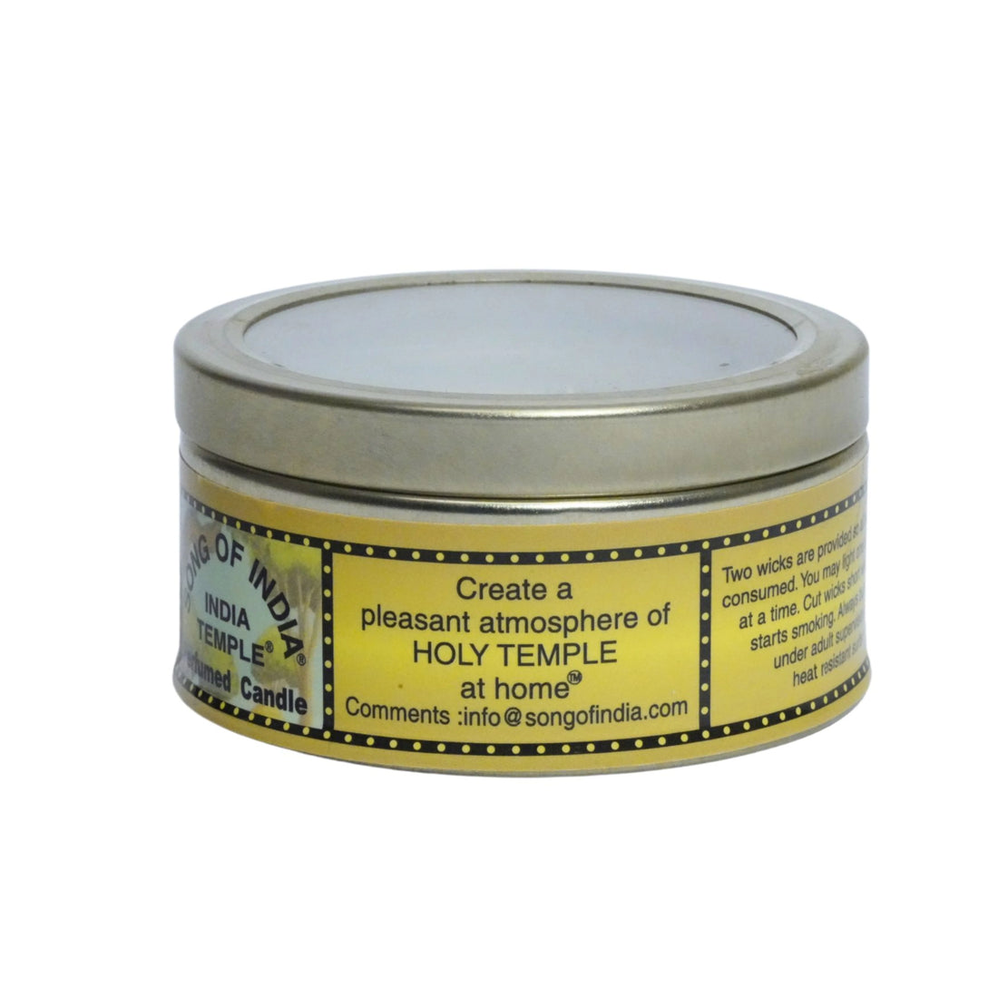 India Temple Two-Wick Scented Candle