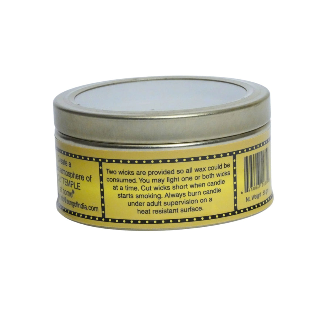 India Temple Two-Wick Scented Candle