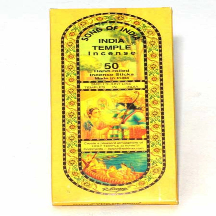 India Temple Incense Sticks 60g
