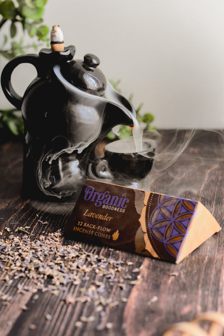 Organic Goodness Backflow Cones - Lavender