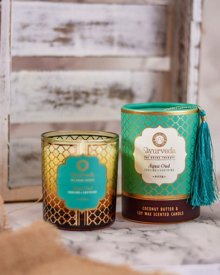Ayurveda Candle - Aqua Oud